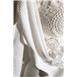 White Halfmoon Betta Geometric Dress