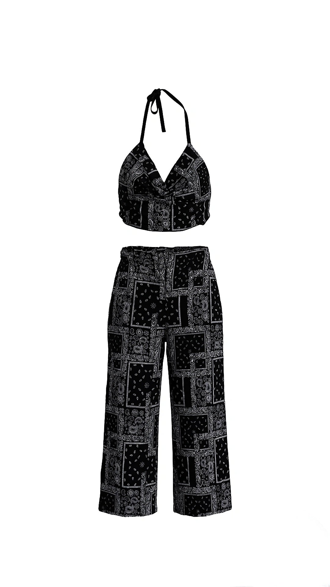 Bad and Bougie Bandana Set