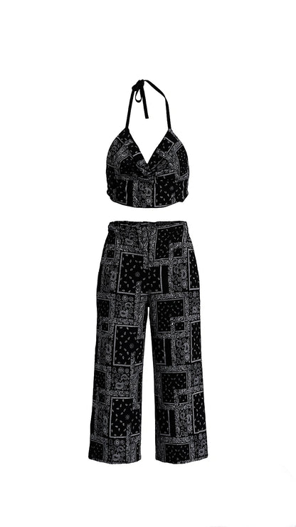 Bad and Bougie Bandana Set