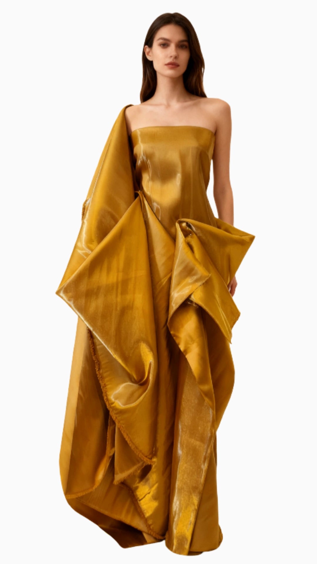 Gold Origami Gown