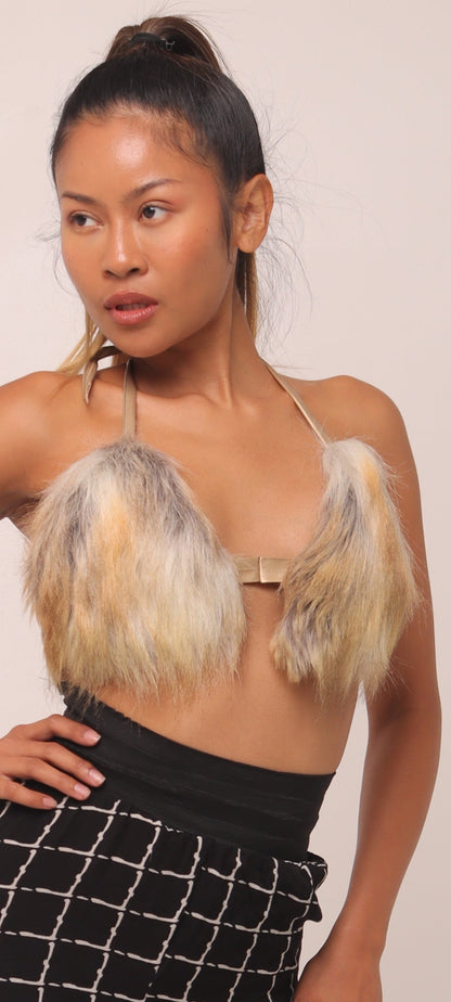 Faux Furs Sake Bra